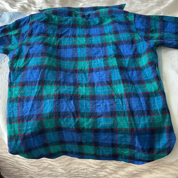 Pendleton Men’s Plaid Flannel Button Up size Large - Picture 10 of 13